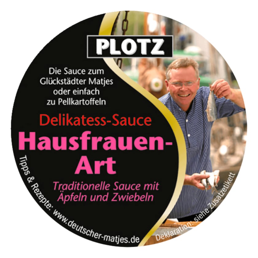 Plotz Sauce Hausfrauen-Art 125g